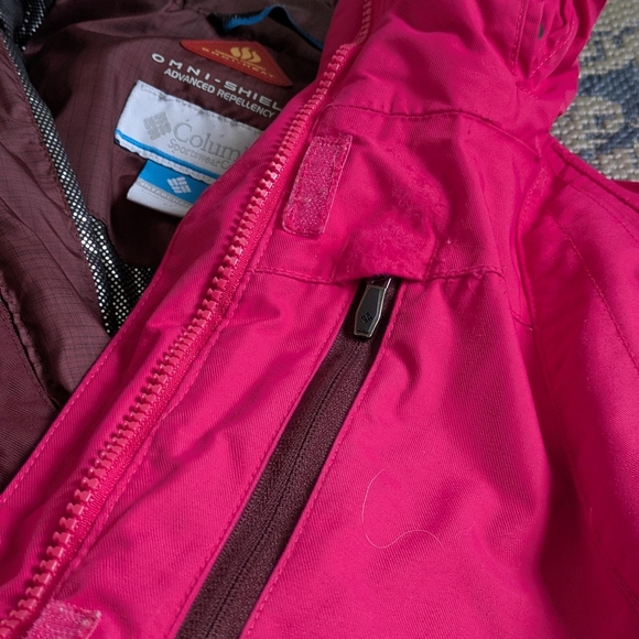 Columbia Women's Pink Ski & Snow Jacket - Picture 4 of 8